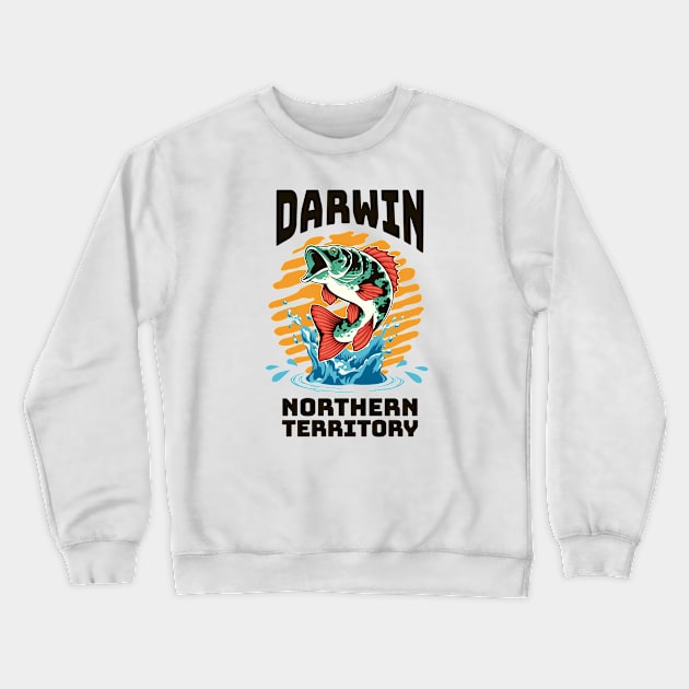 Darwin Barramundi Crewneck Sweatshirt by Speshly